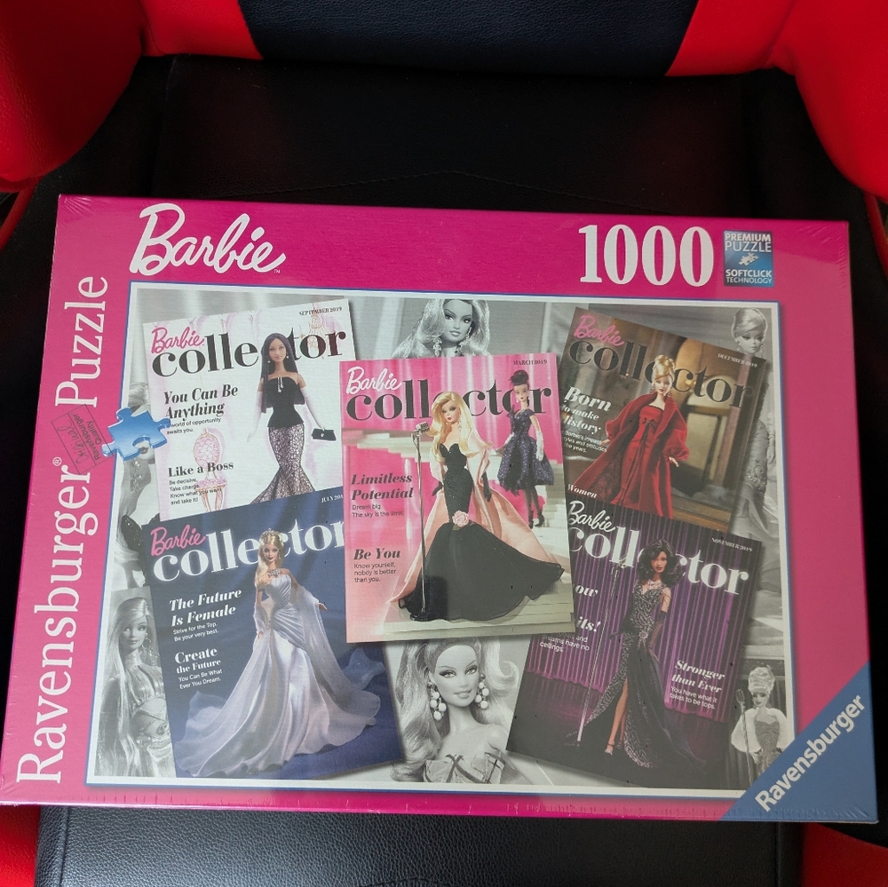 Ravensburger Barbie Collector Puzzle - Pink and Black